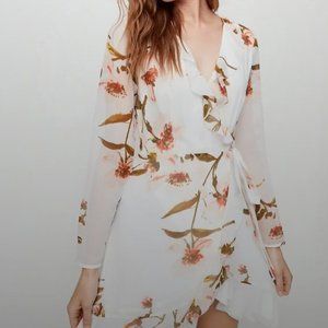 Aritzia Wilfred Louise Wrap Dress